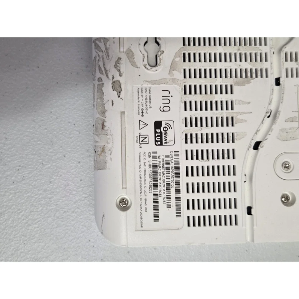 Ring Alarm Base Station 4HB1U9-0EN0 And Keypad 5AT2S7